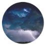 Clouds of Light. Lightning Striking Boulder Count Sticker