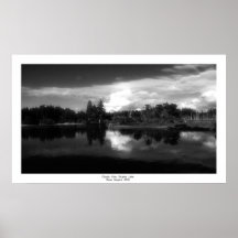Clouds Over Empire Lake Posters