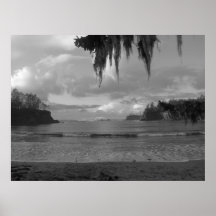 Clouds Over Sunset Bay Print