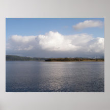 Clouds Over The Bay Posters