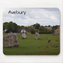 Cloudy Avebury Mousepad