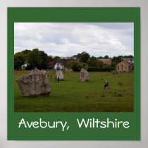 Cloudy Avebury Posters