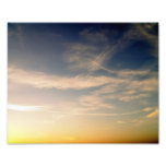 Cloudy dusk photo
