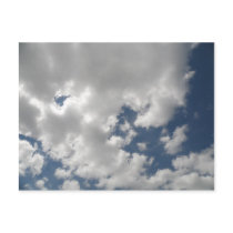 Cloudy Skies Postcard