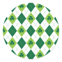 Clover Argyle Stickers