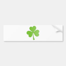 Clover Bumper Stickers
