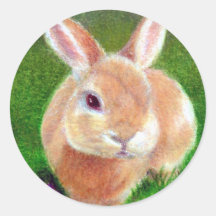 Clover Bunny Sticker