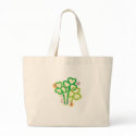 Clover Flowers St. Patrick's Day Design bags