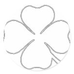 CLOVER OUTLINE STICKER