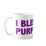 Clovis Wildcats "I Bleed Purple" Mug