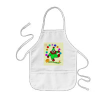 Clown Art Kids Apron