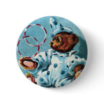 Clown Bear Charley - Letter C - Vintage Teddy Bear buttons