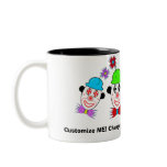 Clown, Customise ME! Change Mug Colour, Sty...