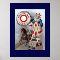 Clown Doll Horse Posters