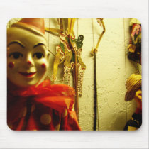 Clown Face Mouse Pads