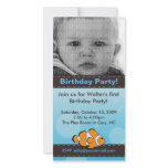 Clown Fish Birthday Party Photo Card photo cards