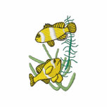 Clown Fish embroidered shirts
