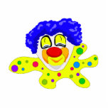 Clown Head Silly photo sculptures