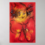CLOWN IN RED posters