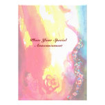 CLOWN IN RED ,yellow pink Personalized Invitation