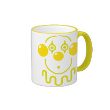 Clown - Lemon Yellow Mugs