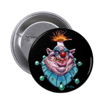 Clown Pinback Button