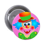 Clown Pinback Buttons