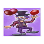 Clown postcards
