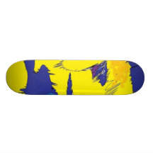 clown skate board decks