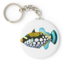 Clown Triggerfish Keychain