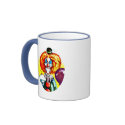 Clown with Pie Painting mugs