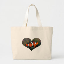 Clownfish Heart Bag