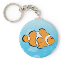 Clownfish Keychain