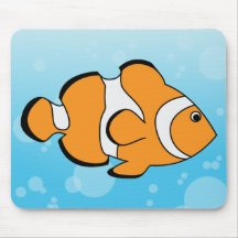 Clownfish Mouse Pads