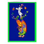 Clowning around (blank inside) greeting cards