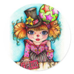 Clowning Around...Under the Big Top Circus Stickers