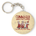 Clowns and Cannibals keychains