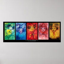 CLOWNS COLLECTION / Venetian Masquearde Ball Posters