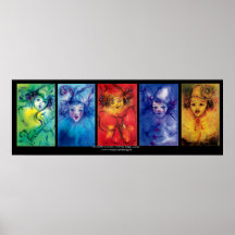 CLOWNS COLLECTION / Venetian Masquearde Ball Print