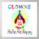Clowns Make Me Happy posters