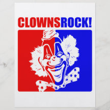Clowns Rock! #2 Full Color Flyer