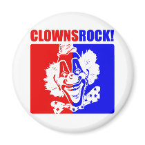 Clowns Rock! #2 Refrigerator Magnet