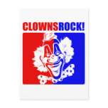 Clowns Rock! #2 postcards