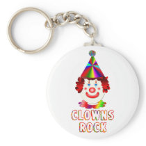 Clowns Rock keychains