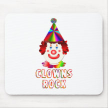 Clowns Rock Mouse Pad