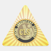 CLS BADGE - CLINICAL LABORATORY SCIENTIST STICKER