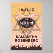 Club Bat Mitzvah Poster