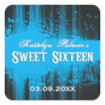 Club Flyer Look Sweet 16 Sticker