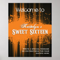 Club Flyer Look Sweet 16 Welcome Poster
