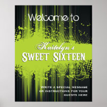 Club Flyer Look Sweet 16 Welcome Poster